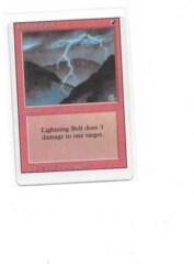 misprint Lightning Bolt (off center) revised